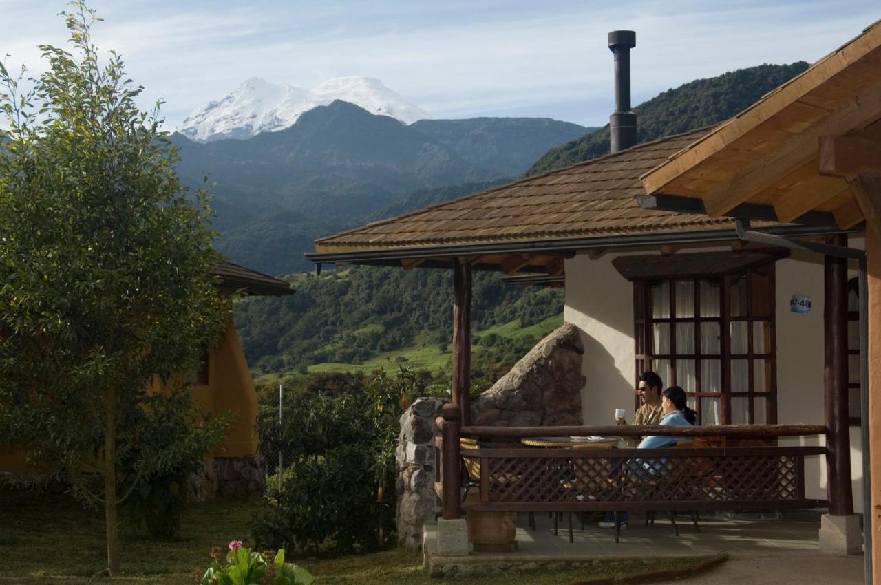 Termas De Papallacta Cameră foto A view of the resort